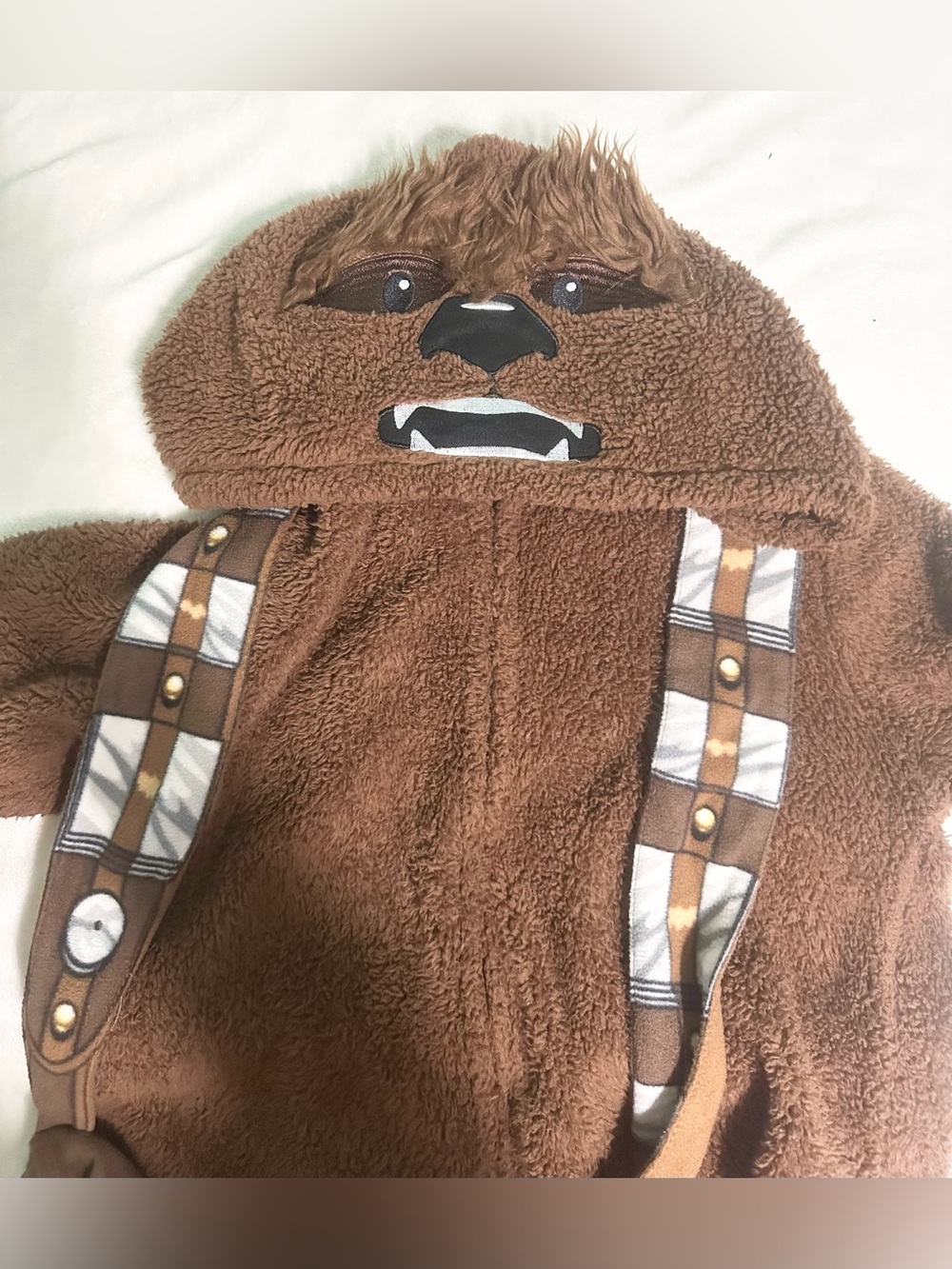 Star Wars Chewbacca Pajama Union Suit costume size S (4-6)